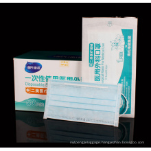 High Quality Disposable 3 Layer Ear-Hook Breathing Mask Dust Mask Non Woven Face Mask